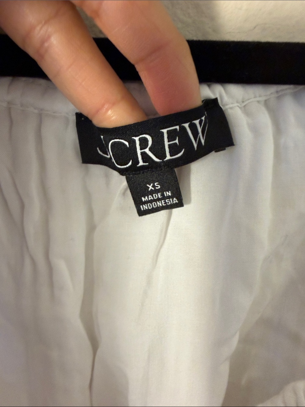 J.Crew Women's White Soft Gauze V-Neck Midi Dress Smocked Waist Size XS - Picture 3 of 15